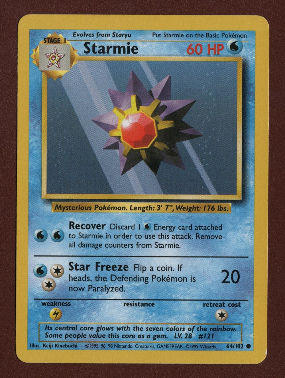 BASE SET 64 | STARMIE